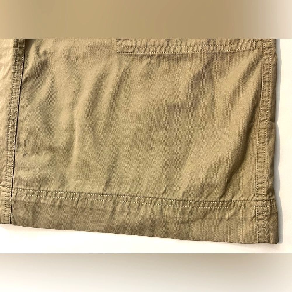 Lands End Women’s Tan Skirt Casual Skirt with Shorts Skort Size 16P - Picture 3 of 14